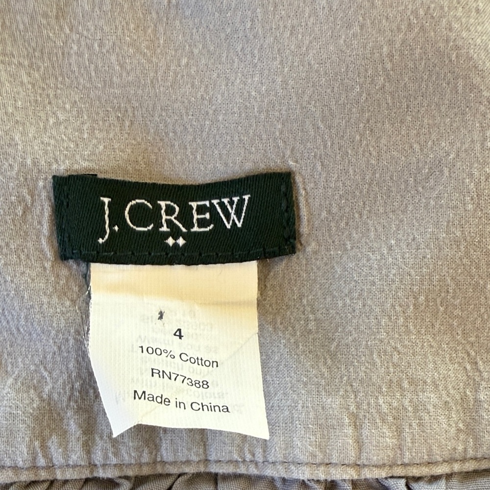 J. Crew A-Line Skirt in Gray - Picture 2 of 5